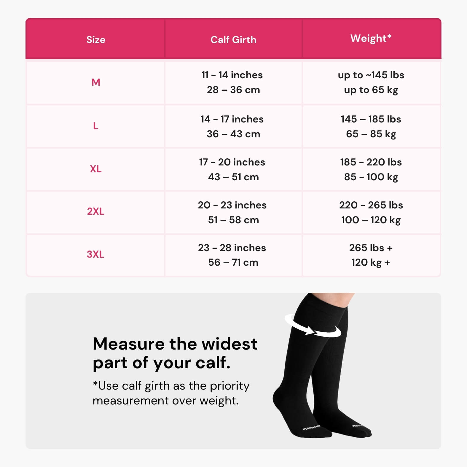 Bamboo Wide Compression Socks