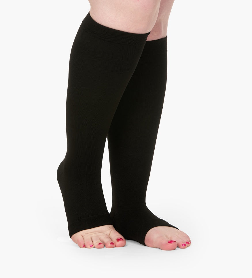 New! Everstride™ Toeless Wide Compression Socks For Pain Relief